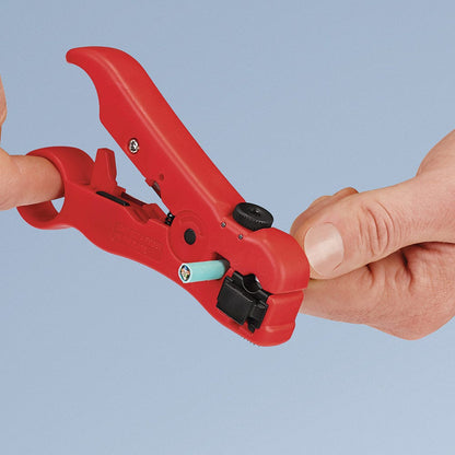 KNIPEX Stripping Tool Coax Cables 166006SB