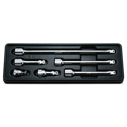 KOKEN 32mm-250mm 3 8 Drive Wobble Fix Extension Set - 6 Piece KOPK3763 6