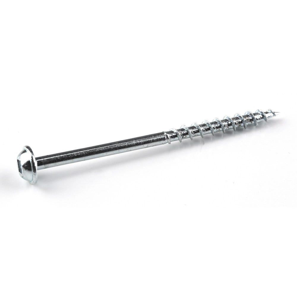 KREG 64mm Coarse Thread Maxi-Loc Zinc Pocket Hole Screws - 125 Piece KR-SMLC250-125