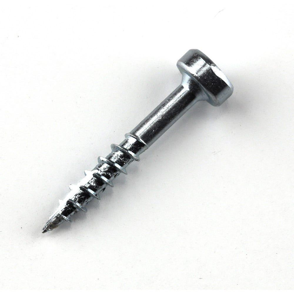 KREG Pocket Hole Screws Fine Pan Head Zinc 19mm - 100 Piece KR-SPSF075-100