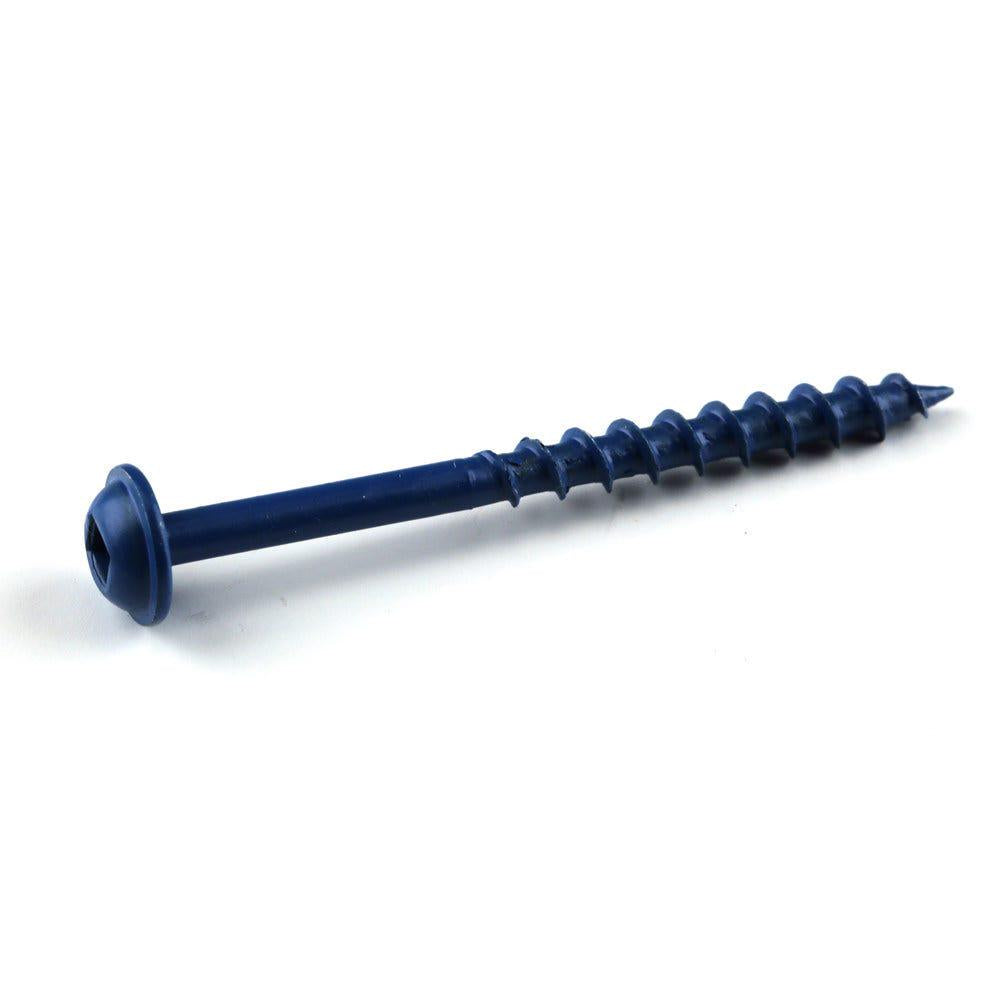 KREG Pocket Hole Screws Coarse-Thread Zinc 51mm - 250 Piece KR-SMLC2B-250