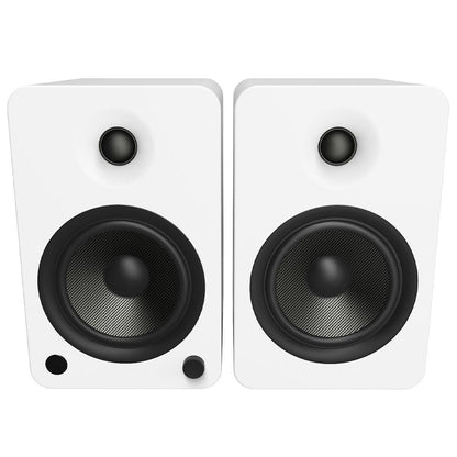 Kanto YU6 200W Powered Bookshelf Speakers Matte White KO-YU6MW-I