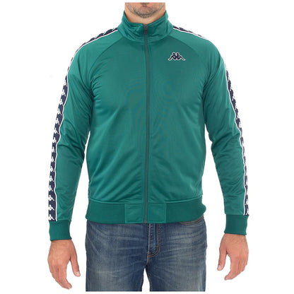 Kappa 222 Banda Anniston Men's Slim Jacket Black, White and Gold