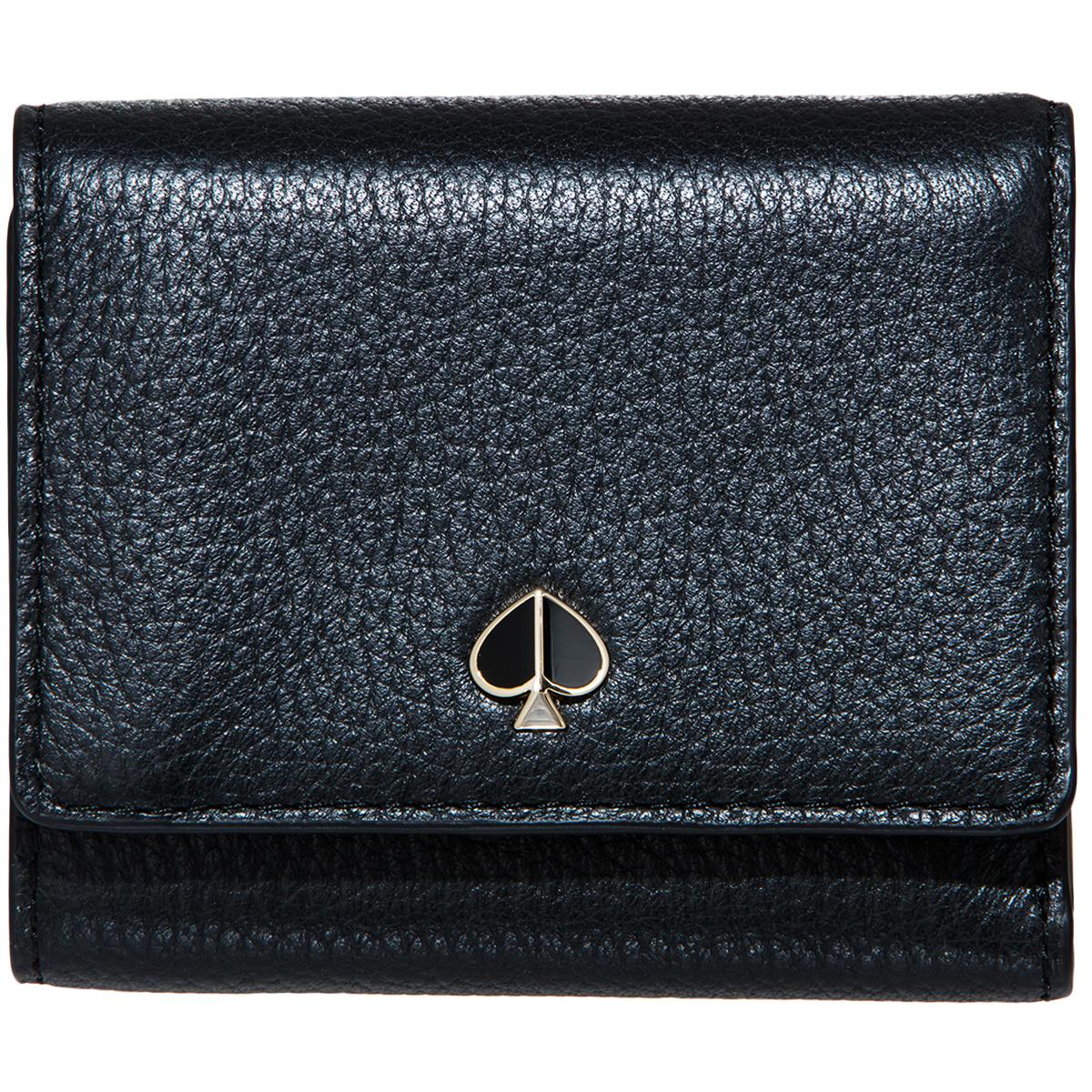 Kate Spade Polly Small Trifold Wallet Black PWRU7316001