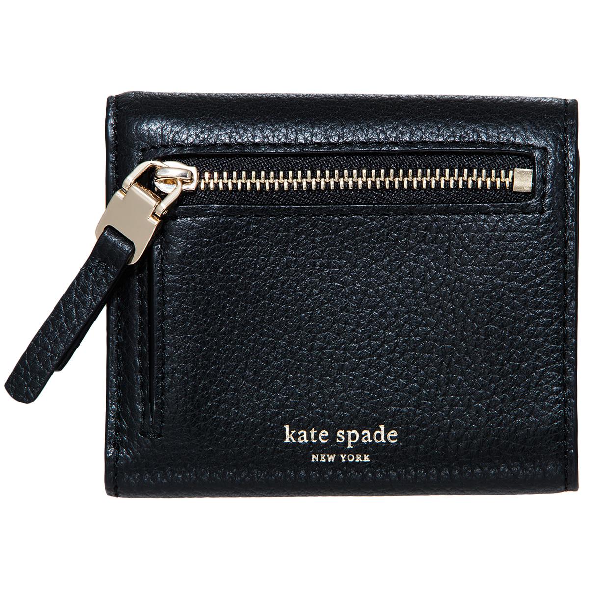 Kate Spade Polly Small Trifold Wallet Black PWRU7316001