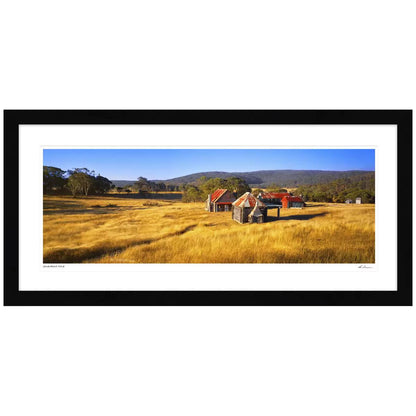 Ken Duncan Coolamine Homestead White Framed Print 127.6 x 60.9cm