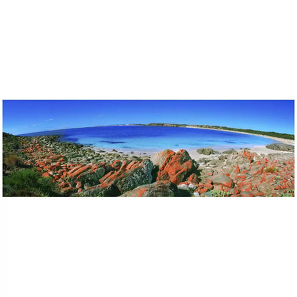 Ken Duncan Dolphin Beach Innes NP SA Framed Print 60.9 x 127.6cm