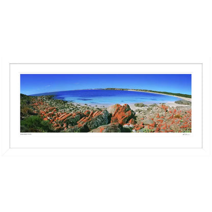 Ken Duncan Dolphin Beach Innes NP SA Framed Print 60.9 x 127.6cm