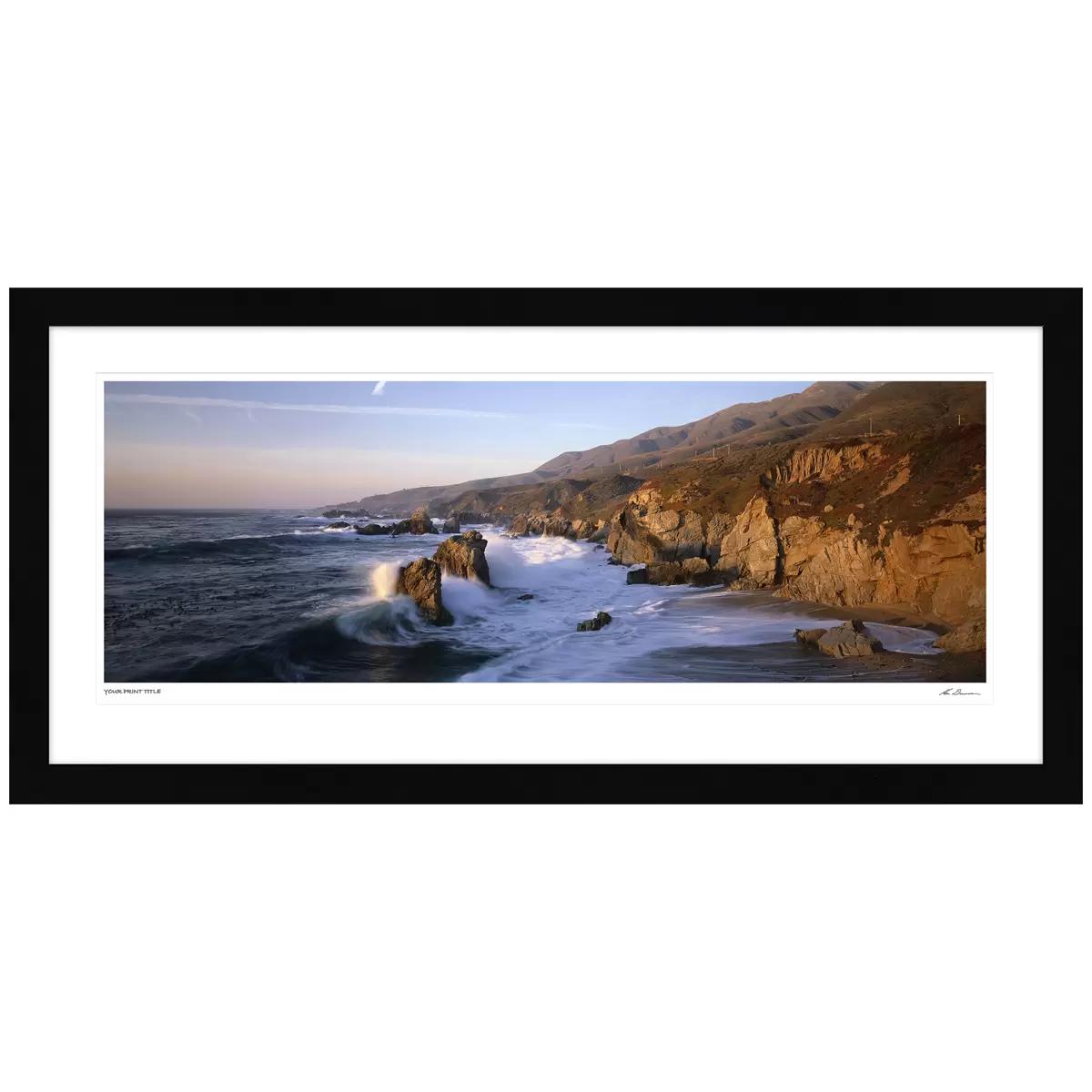 Ken Duncan Gen. Sherman Tree Sequoia N.P White Framed Print 51.9 x 101.2cm