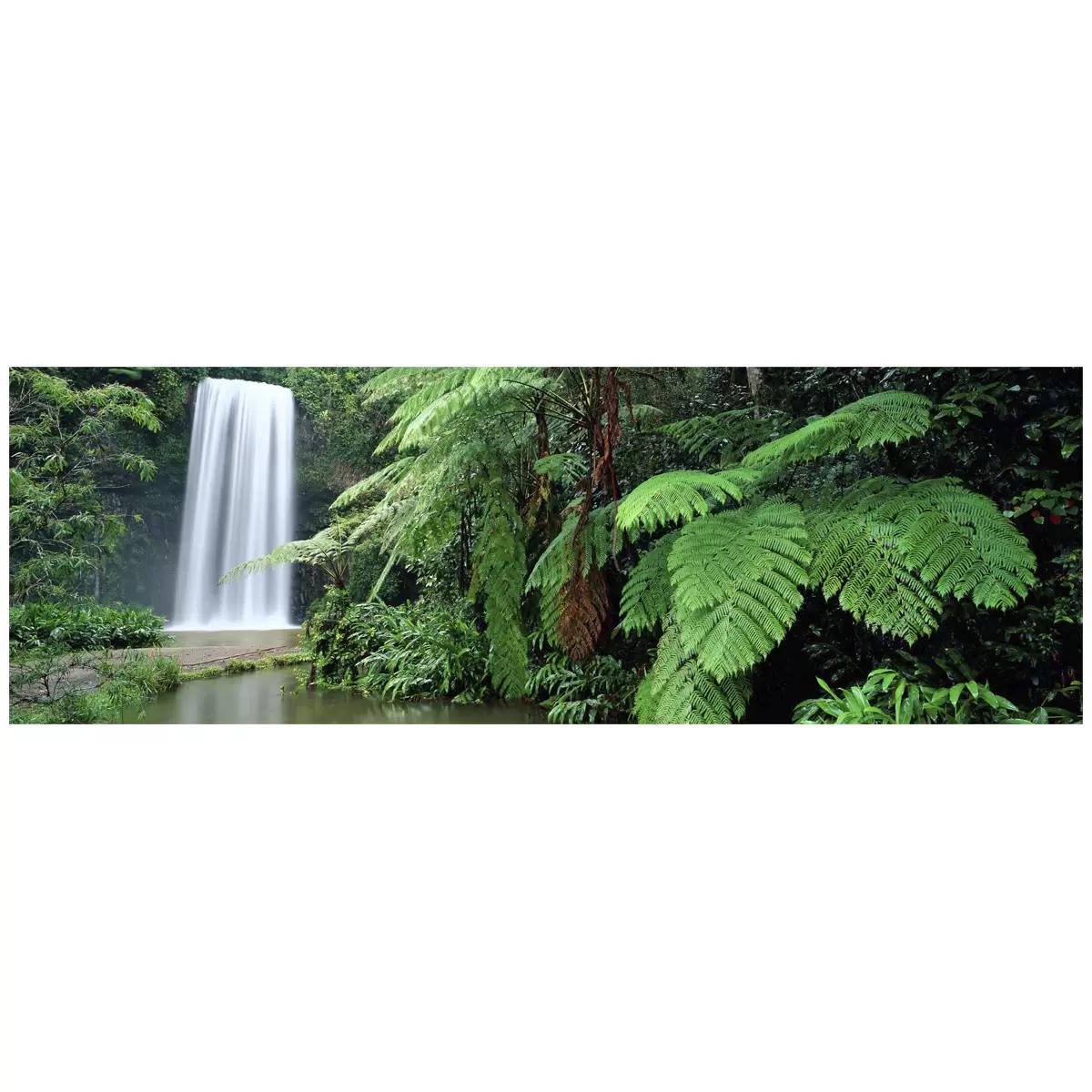 Ken Duncan Millaa Millaa Falls QLD Framed Print Black 161 x 85.8cm