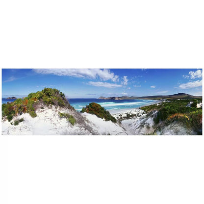 Ken Duncan Sand Dunes Lucky Bay WA Framed Print Black 101.2 x 51.9cm