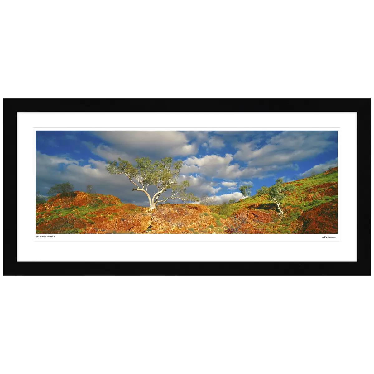 Ken Duncan Snappy Gums Marble Bar WA Framed Print 161 x 77.3cm