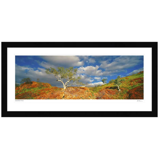 Ken Duncan Snappy Gums Marble Bar WA Framed Print 161 x 77.3cm