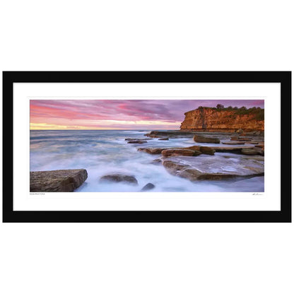 Ken Duncan Terrigal Dawn Black Framed Print 161 x 85.8cm