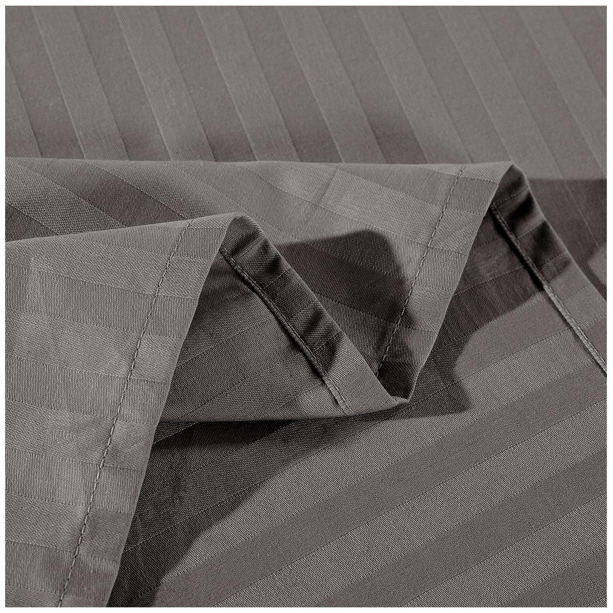 Kensington 1200 Thread Count 100% Egyptian Cotton Queen Sheet Set Charcoal