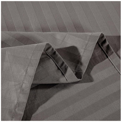 Kensington 1200 Thread Count 100% Egyptian Cotton Queen Sheet Set Charcoal