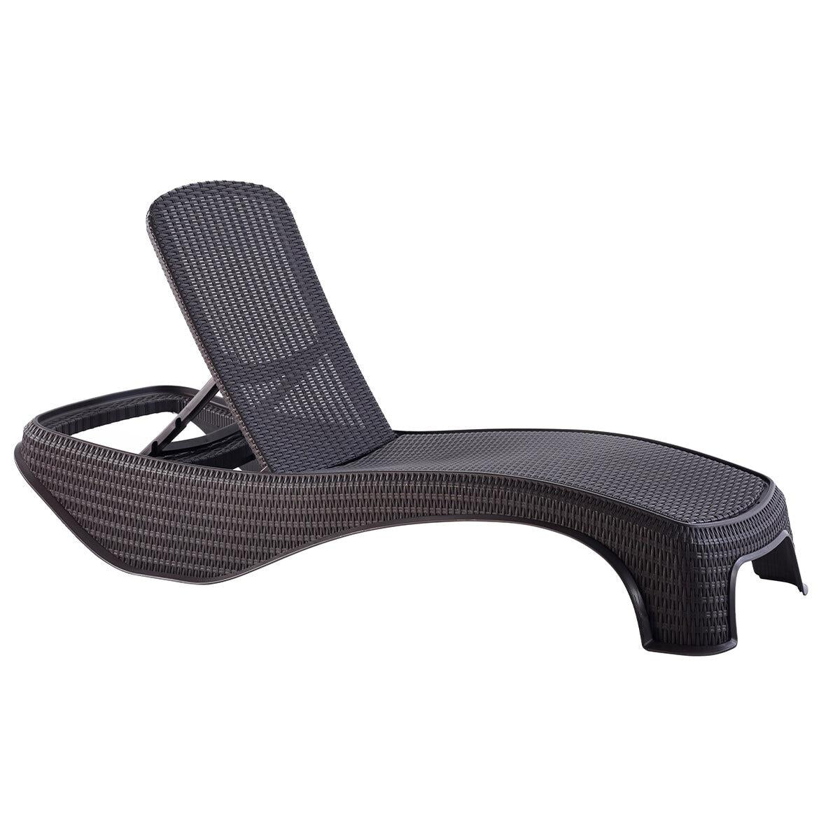Keter Atlantic Sun Lounger Graphite Set 2 Piece