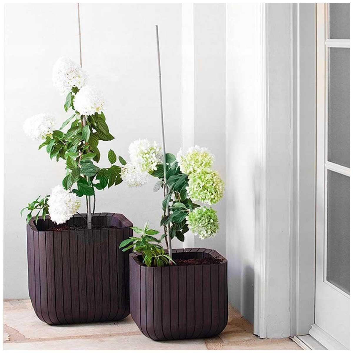 Keter Cube Planter Small And Medium 2 Piece Set