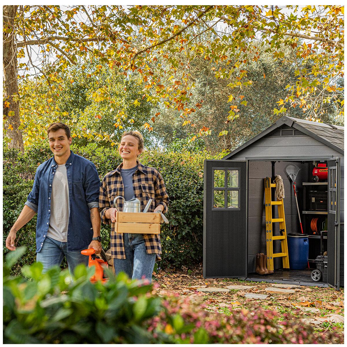 Keter Newton Storage Shed 2.28 x 2.87m