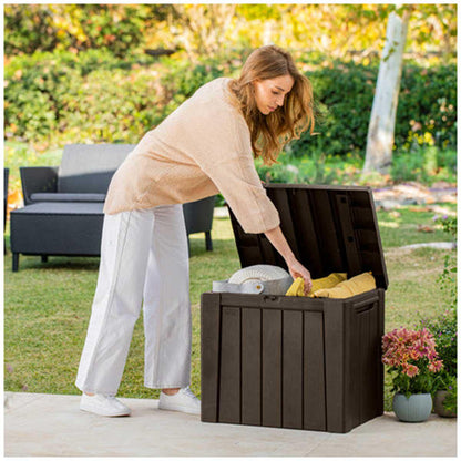 Keter Urban Storage 2 In 1 Storage Box Seat