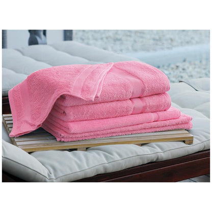 Kingtex Plain Dyed Combed Cotton Bath Sheet Set 7 Piece Forest