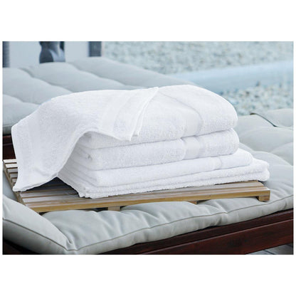 Kingtex Plain Dyed Combed Cotton Bath Sheet Set 7 Piece Forest