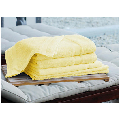 Kingtex Plain Dyed Combed Cotton Bath Sheet Set 7 Piece Forest
