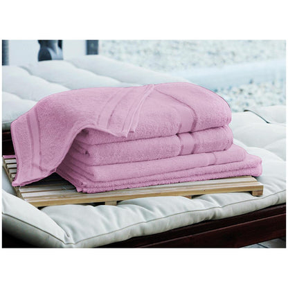Kingtex Plain Dyed Combed Cotton Bath Sheet Set 7 Piece Forest