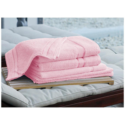 Kingtex Plain Dyed Combed Cotton Bath Sheet Set 7 Piece Forest