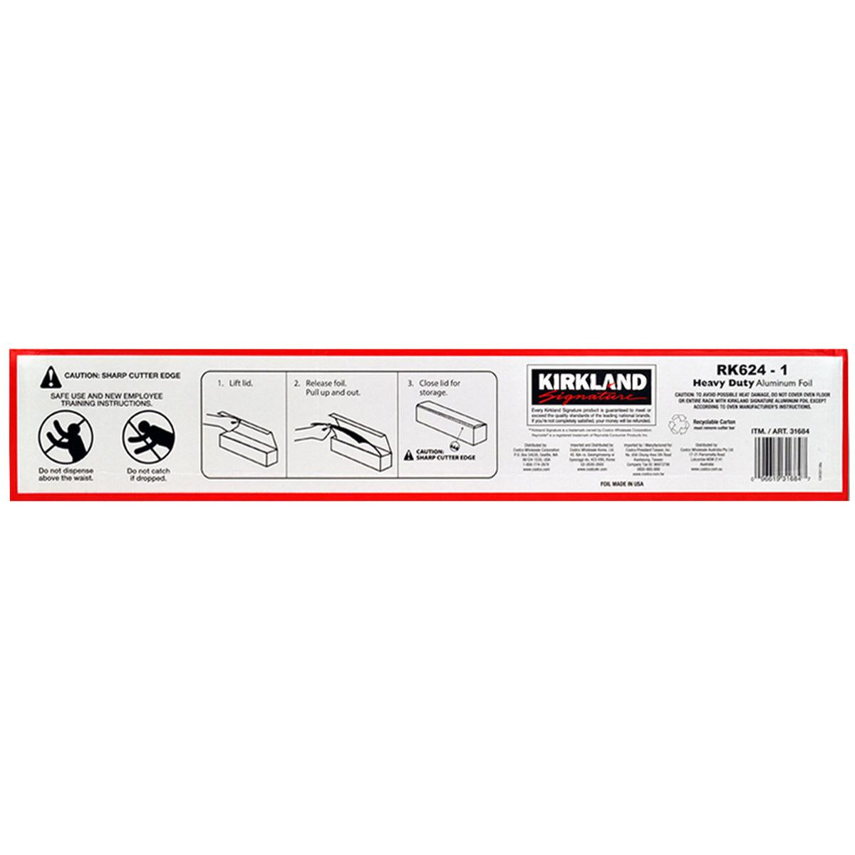 Kirkland Signature Heavy Duty Aluminium Foil 45cm x 150M
