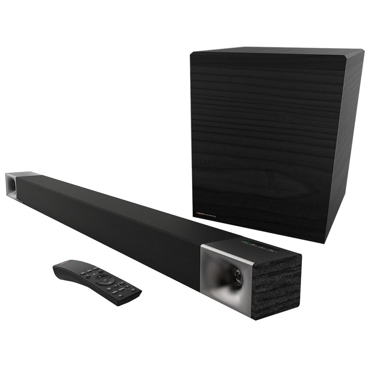 Klipsch 3.1 Channel Sound Bar With Wireless Subwoofer Home Theater System Cinema 600