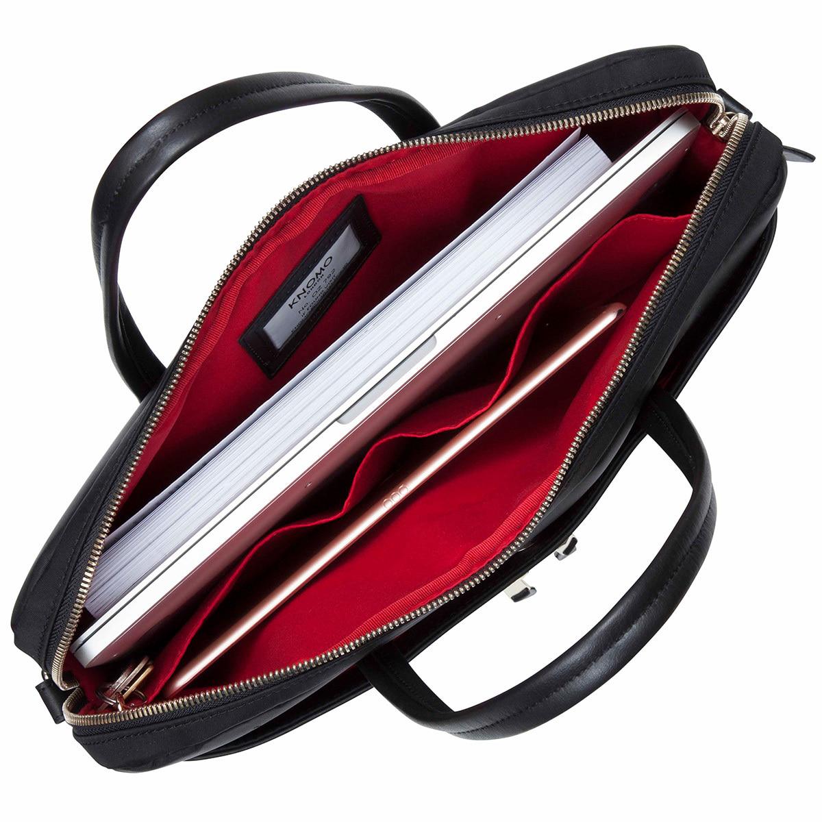 Knomo Mayfair Hanover 14 Inch Laptop Briefcase