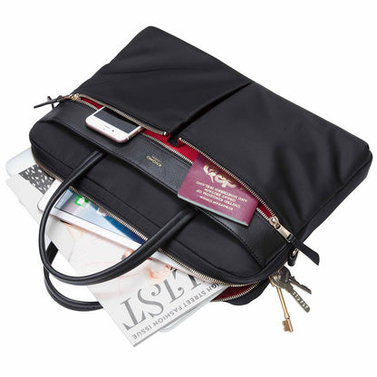 Knomo Mayfair Hanover 14 Inch Laptop Briefcase