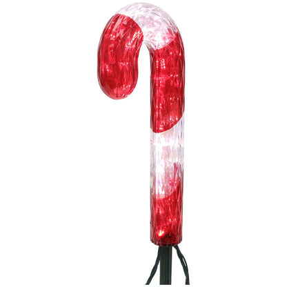 LED Candy Cane Lawn Stakes Set Of 6