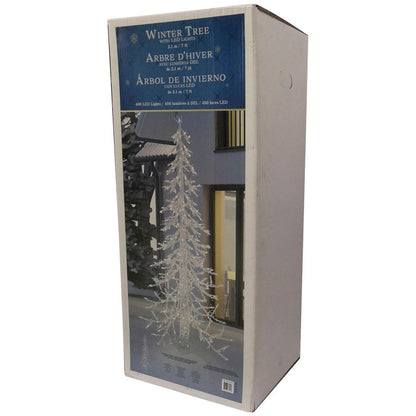 LED Crystal Iced Winter Tree 2.1M