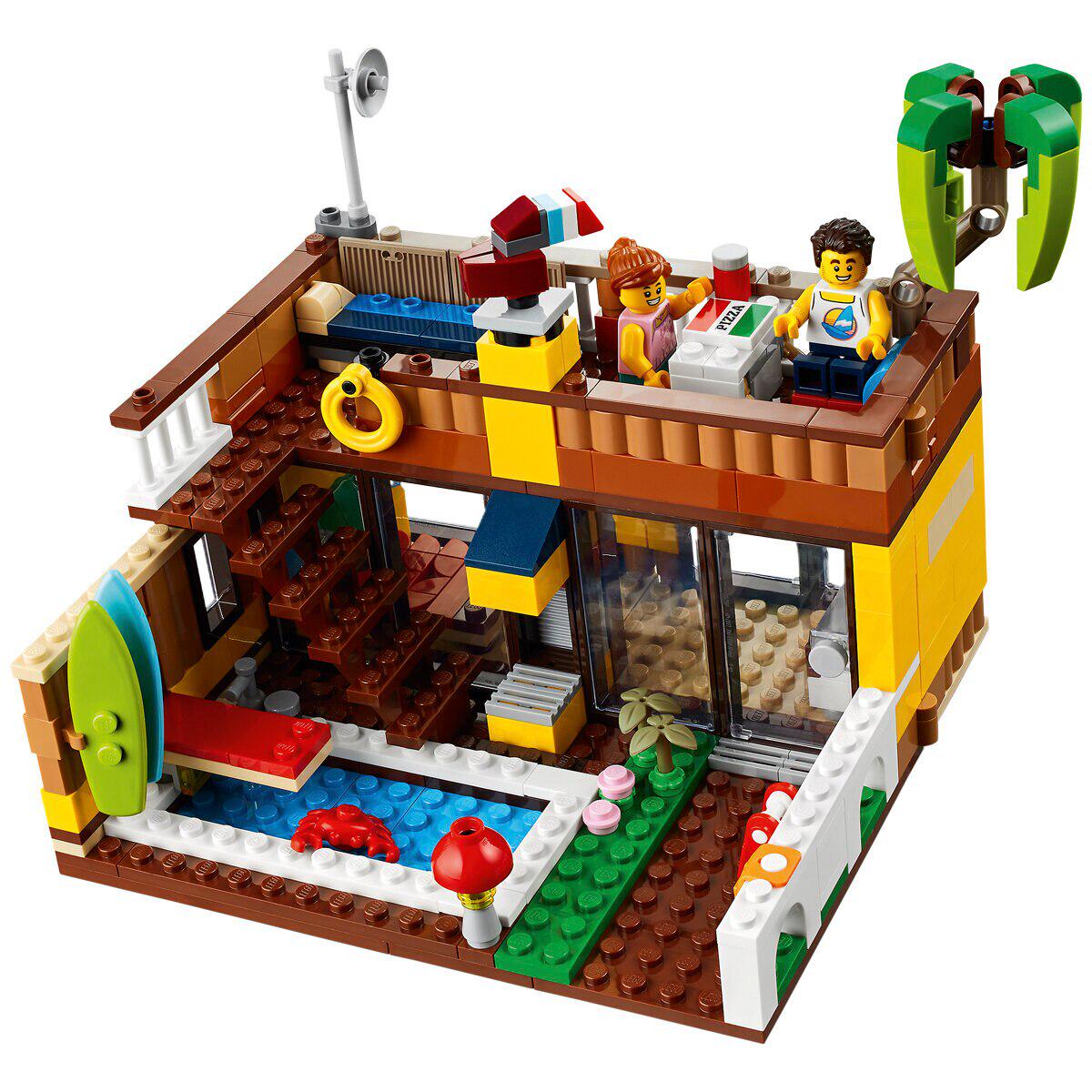 LEGO CREATOR Surfer Beach House 31118