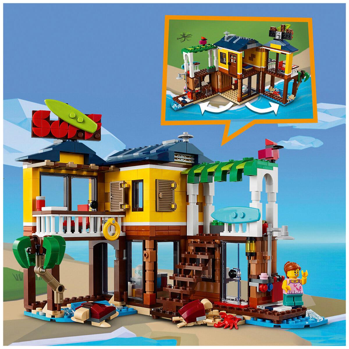 LEGO CREATOR Surfer Beach House 31118