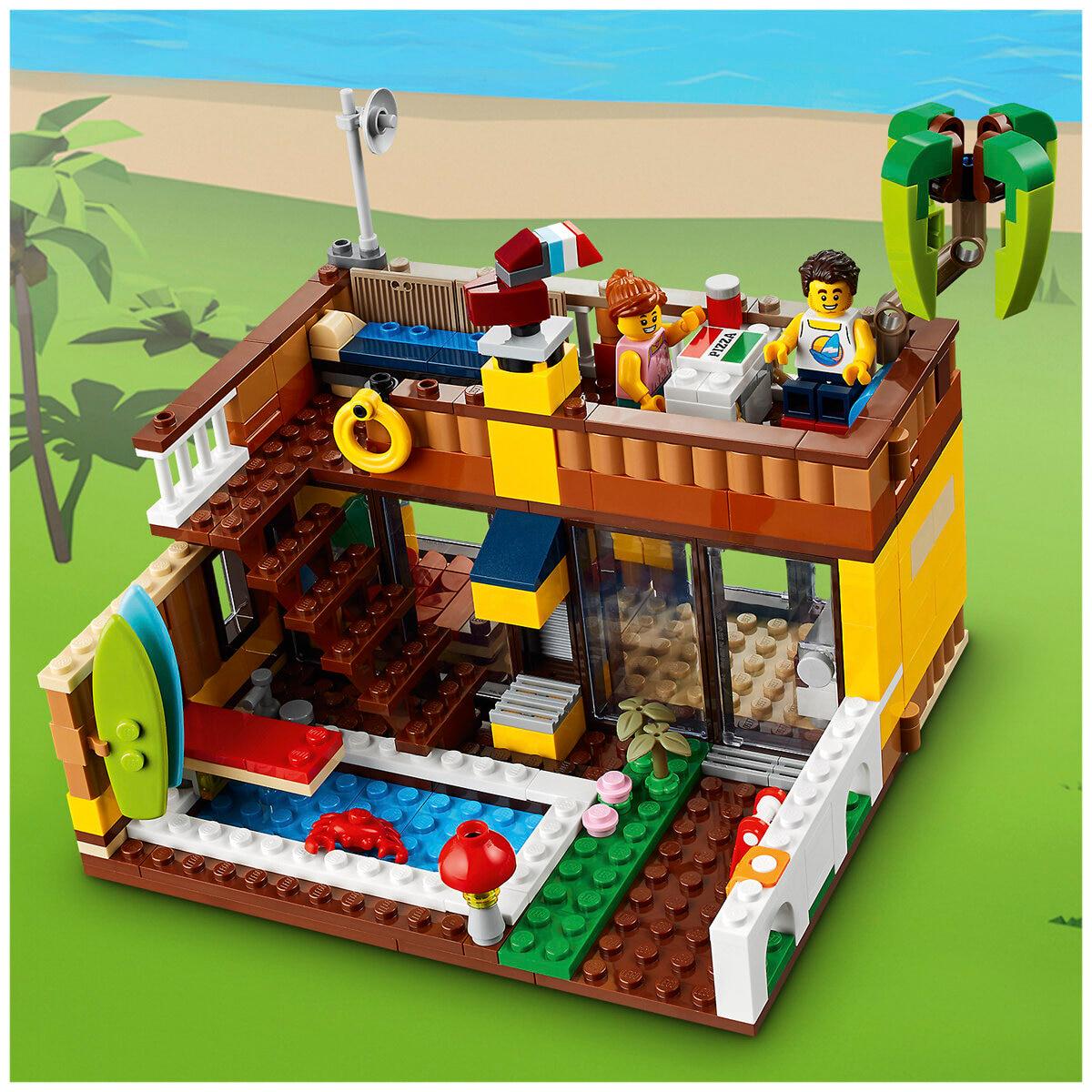 LEGO CREATOR Surfer Beach House 31118