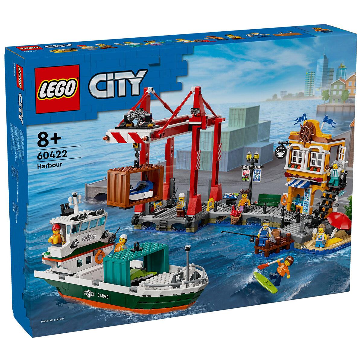 LEGO City Seaside Harbor With Cargo Ship 60422