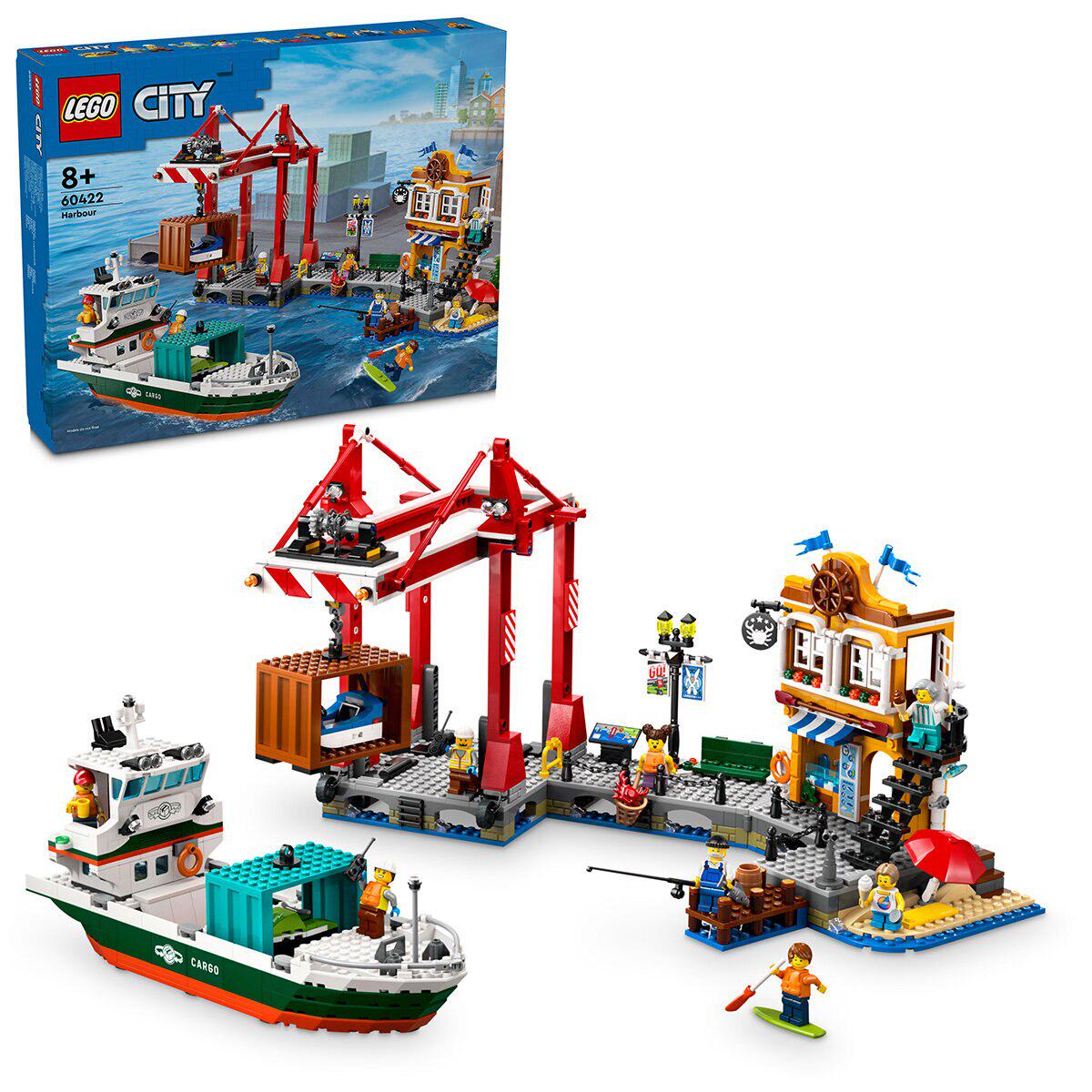 LEGO City Seaside Harbor With Cargo Ship 60422