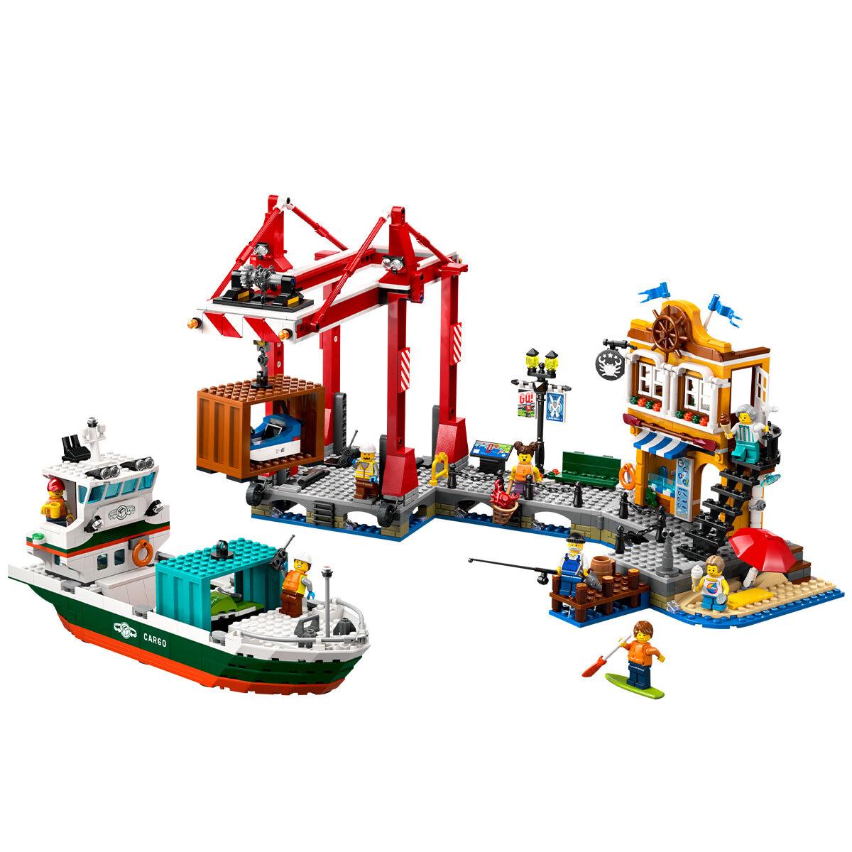 LEGO City Seaside Harbor With Cargo Ship 60422