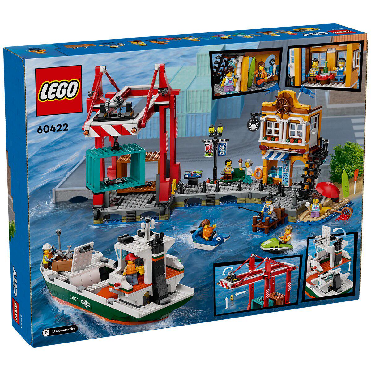 LEGO City Seaside Harbor With Cargo Ship 60422