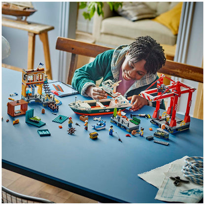 LEGO City Seaside Harbor With Cargo Ship 60422