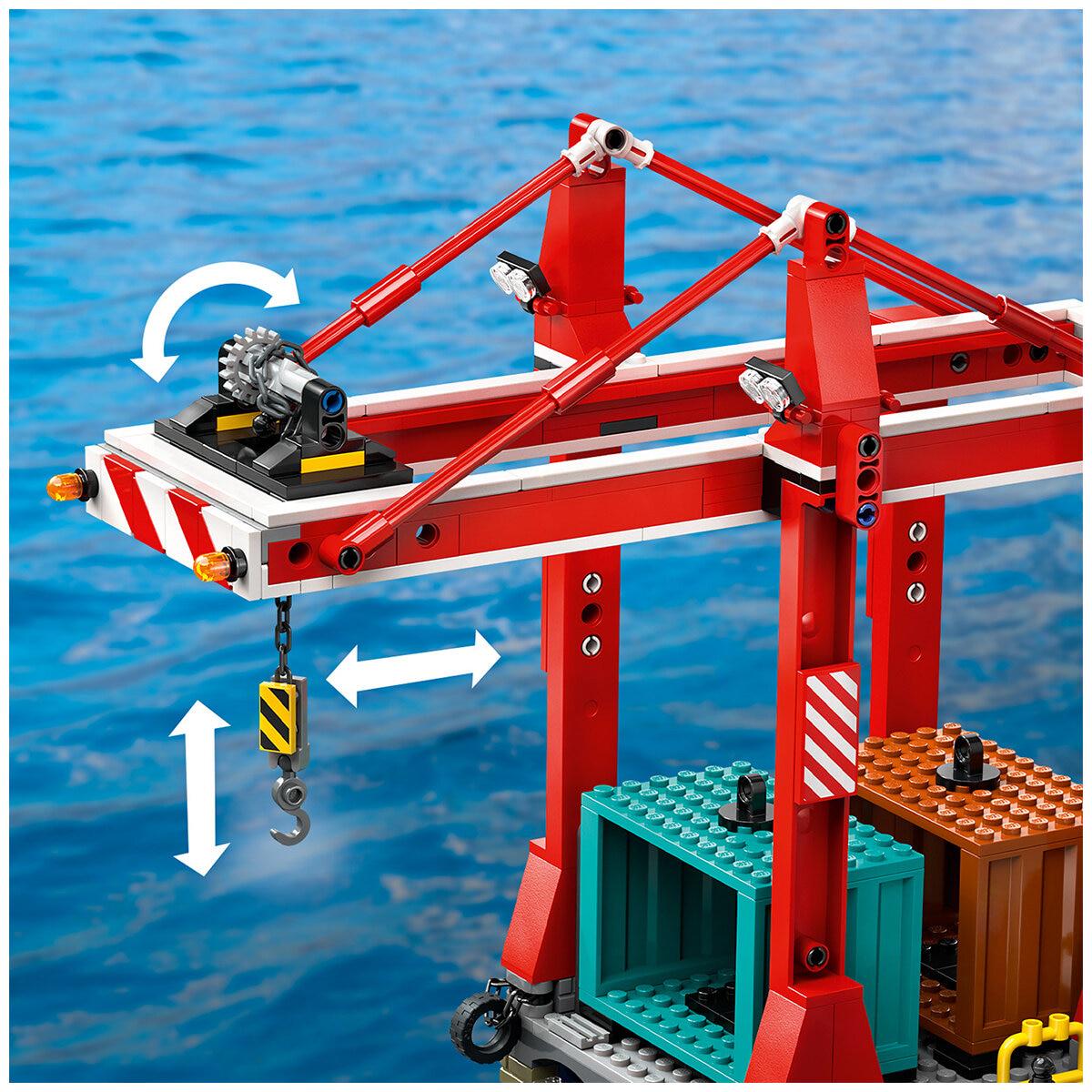 LEGO City Seaside Harbor With Cargo Ship 60422