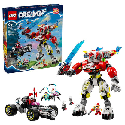 LEGO DREAMZzz Coopers Tiger Mech And Zeros Hot Rod Car Toy 71497
