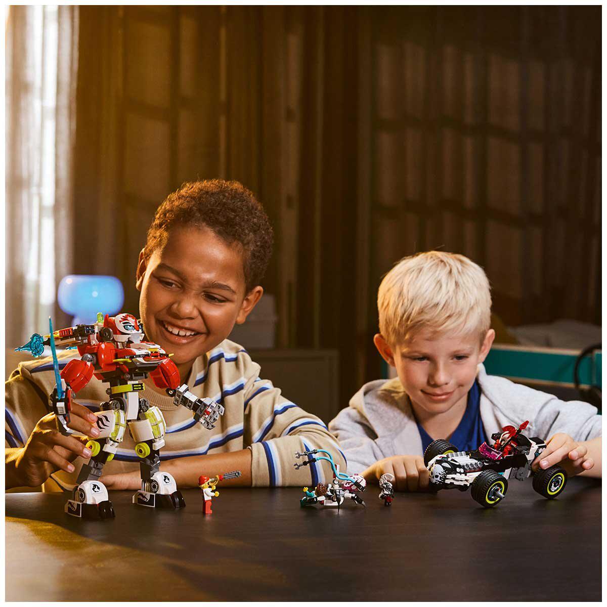 LEGO DREAMZzz Coopers Tiger Mech And Zeros Hot Rod Car Toy 71497