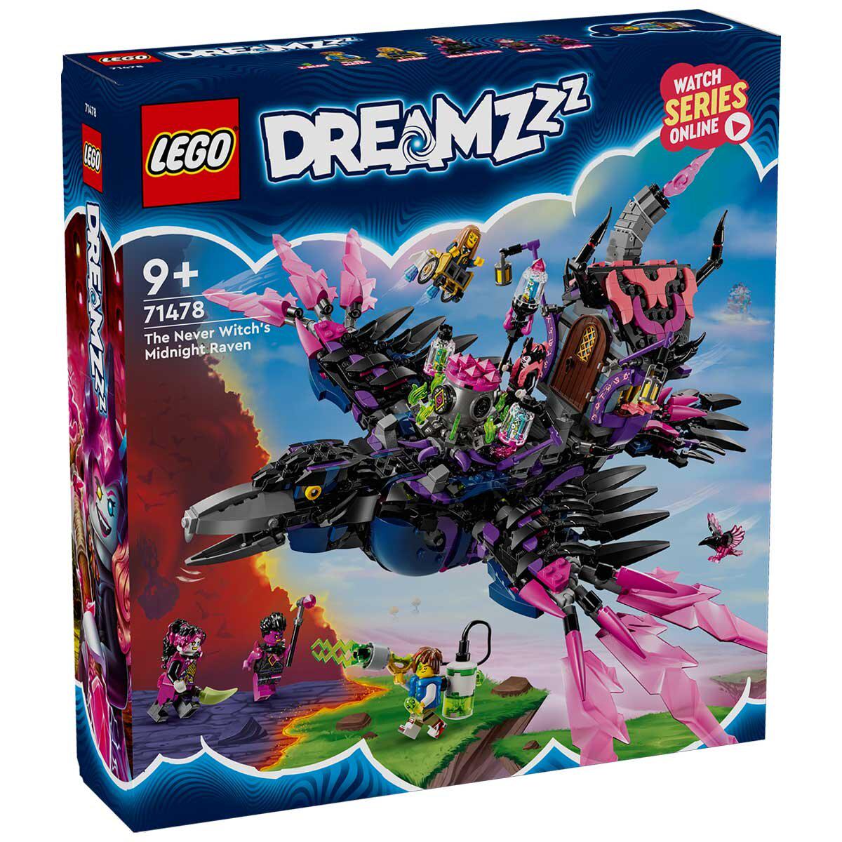 LEGO DREAMZzz The Never Witchs Midnight Raven Toy 71478