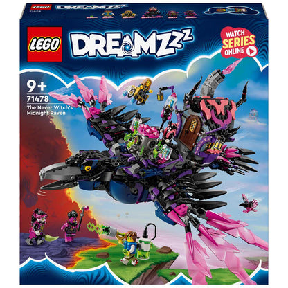 LEGO DREAMZzz The Never Witchs Midnight Raven Toy 71478