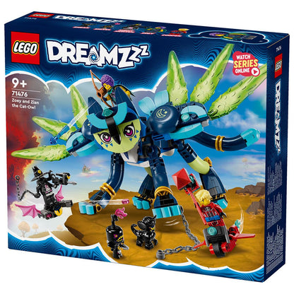 LEGO DREAMZzz Zoey And Zian The Cat-Owl 71476