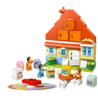 LEGO DUPLO Bluey: Blueys Family House with Memory Game 10459